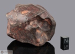 NWA XXX - Found 2001, Morocco, Africa. Chondrite. Total mass 475 grams. Piece in collection: main mass with crust gr.475 (McM450) 