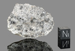 “NEA 050” – Found 2023, Africa. Achondrite “ungruped diopsidite” in analysis. Total mass 7.13 kg. Slice gr.7.36 - € 850,00
