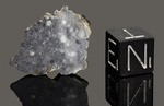 Bechar 003 - Found 2022, Bechar, Algeria, Africa. Lunar feldspathic breccia. Total mass 1522 grams. - Slice gr.1.55 - € 280,00