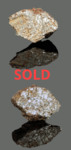 NWA 1054 - Found 2001, Erfoud, Morocco. Achondrite Acapulcoite. Total mass 86 grams. Slice gr.0.26 - € 200,00