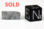 JUVINAS - Fall 15 June 1821, Libonnes, Entraigues, Ardeche, France. Achondrite Eucrite. Total mass 91 kg. - Slice gr.0.36 - € 55,00 - ex Matteo Chinellato collection