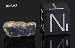 NWA 15680 - Found 2002, Erfoud, Morocco, Africa. Achondrite Lunar feldsphatic breccia. Total mass 28.6 grams