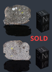 Oued Namous 001 - Found 2021, Algeria, Africa. Achondrite Angrite. Total mass 1402 grams. Slice gr.3.07 - € 890,00