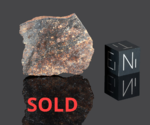NWA 15679 - Found 2002, Morocco, Africa. Chondrite H4/5. Total mass 129.45 grams. - End piece gr.8.43 - € 8,00