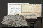 ALFIANELLO - Fall 16 February 1883, Brescia, Lombardy, Italy. Chondrite L6. Total mass 228 kg. - Slice gr.35.3 with copy old labels - € 2.471,00