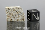 PARK FOREST- Fall 26 March 2003, Park Forest, Illinois, USA. Chondrite L5. Total mass over 18 kg. - Slice gr.3.1 -  € 211,00