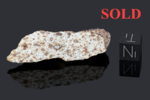 NWA 15674 - Found 2019, Morocco, Africa. Chondrite L6. Total mass 248.55 grams. End piece gr 18.86 