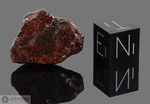 DAR AL GANI 488 - Recuperata nel 1998, Dar Al Gani, Deserto libico, Libia. Chondrite L6. Massa totale recuperata 3269 grammi. Pezzo in collezione: fine pezzo gr.3.580 (McM045)