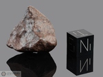 DAR AL GANI 488 - Recuperata nel 1998, Dar Al Gani, Deserto libico, Libia. Chondrite L6. Massa totale recuperata 3269 grammi. Pezzo in collezione: frammento gr.14 (McM44)