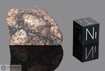 NWA 1270 - Recuperata nel 2002, Erfoud, Morocco, Africa. Chondrite L4/5. Massa totale recuperata 204 grammi. Pezzo in collezione: fine pezzo gr.24.3 (McM509) 