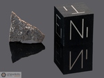 DHOFAR 026 - Recuperata nel 2000, Dhofar, Oman. Achondrite Breccia Anorthositica Cristallina Liquefatta Lunare. Massa totale recuperata 148 grammi. Pezzo in collezione: fetta gr.0.160 (McM073)