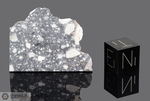 NWA 11273 - Recuperata nel 2017, Algeria, Africa. Breccia Feldspatica Lunare. Massa totale recuperata 2.81 kg. Pezzo in collezione: fetta gr.3 (McM708)