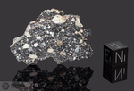 NWA 14685 - Recuperata nel 2020, Marocco, Africa. Breccia frammentata lunare. Massa totale 8 kg. Pezzo in collezione fetta gr.5.75 (McM729)