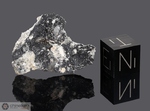 NWA 14977 - Recuperata nel 2021, Marocco, Africa. Achondrite Breccia Feldspatica Lunare. Massa totale recuperata 849 grammi - Fetta gr.1.66 (McM726)