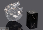 NWA XXX - Recuperata nel ?, Erfoud, Marocco, Africa. Breccia feldspatica lunare. Massa totale 276 grammi. Fetta gr.0.88 (McM695)