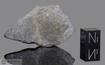 NWA 17904 - Recuperata nel 2025, Mauritania, Africa. Achondrite Lodranite. Massa totale 2.26 kg. Campione in collezione: fetta gr.5.18 (McM799)
