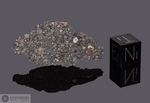VIGARANO - Caduta il 22 Gennaio 1910, Ferrara, Emilia Romagna, Italia. Chondrite Carbonacea CV3. Massa totale recuperata 16 kg. Pezzo in collezione: fine pezzo gr.3.13 (McM513)
