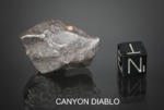 CANYON DIABLO - Found 1891, Coconino County, Arizona, USA. Iron Octahedrite IA. Total mass 30 tons +. - Fragment gr.23.6 - € 64,25
