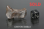 CANYON DIABLO - Found 1891, Coconino County, Arizona, USA. Iron Octahedrite IA. Total mass 30 tons +. - Fragment gr.11.8 - € 32,13