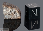 DAR AL GANI 284 - Recuperata nel 1996, Dar Al Gani, Deserto libico, Libia. Chondrite L4/6 Breccia. Massa totale recuperata 299 grammi. Pezzo in collezione: fetta gr.1.92 (McM575)