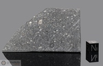 FARMINGTON - Caduta il 25 Giugno 1890, Kansas, USA. Chondrite L5 Brecciata. Massa totale recuperata 89.3 kg. Pezzo in collezione: fetta gr.23.7 grammi (McM425)
