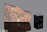 LA CRIOLLA - Caduta il 6 Gennaio 1985, Entre Rios Province, Argentina. Chondrite L6. Massa totale recuperata 40 kg. Pezzo in collezione: fetta con crosta gr.11.25 (McM589) 