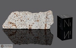 MARION - Caduta il 25 Febbraio 1847, Contea Linn, Iowa, USA. Chondrite L6. Massa totale recuperata 28.4 kg. Pezzo in collezione: fetta gr.9.6 (McM608)