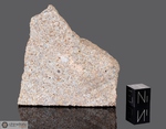 MOUNT TAZERZAIT - Caduta il 21 Agosto 1991, Tahoua, Nigeria, Africa. Chondrite L5 anomala. Massa totale recuperata 110 kg. Pezzo in collezione: fetta gr.48.3 (McM150) 