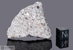 NWA 469 (BOUDNIB) - Recuperata nel 2000, Marocco, Africa. Chondrite L3. Massa totale recuperata 3 kg. Pezzo in collezione: fetta gr.14.42 (McM015)