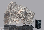 NWA 869 - Recuperata nel 2000, Marocco, Africa. Chondrite L4/6. Massa totale recuperata oltre 2000 kg. Pezzo in collezione: fetta gr.22.35 (McM162)