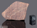 NWA 15673 - Recuperata nel 2019, Erfoud, Morocco, Africa. Chondrite L6. Massa totale recuperata 322.55 grammi. Pezzo in collezione: fine pezzo gr.131.34 (McM758)