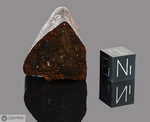 SAYH AL UHAYMIR 058 - Recuperata il 9 Gennaio 2001, Oman. Chondrite L5. Massa totale recuperata 35 grammi. Pezzo in collezione: frammento con faccia pulita gr.22 (McM374)
