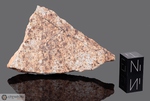 SINAWAN 001 - Recuperata nel 1991, Jabal Al Gharb, Hammadah Al Hammra, Libia, Africa. Chondrite L6 con ringwoodite e maskelynite. Massa totale recuperata 28.6 kg. Pezzo in collezione: fetta gr.24.6 (McM225) 