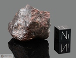 YEMEN - NO OFFICIAL NAME - Recuperata nel 1999, Yemen. Chondrite L6. Massa totale recuperata 50 kg. Pezzo in collezione: frammento con crosta grammi 26.3 (McM261) 