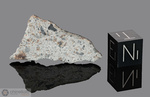 SIENA - Caduta il 16 Giugno 1794, Siena, Toscana, Italia. Chondrite LL5 amphoterite brecciata. Massa totale recuperata 3.7 kg. Pezzo in collezione: fine pezzo con crosta gr.4.4 (McM224) 