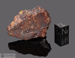 MOUNT DYRRING - Recuperata nel 1903, Distretto Singleton, Contea Durham, Australia. Pallasite. Massa totale recuperata 11.3 kg. Pezzo in collezione: fetta gr.22.2 (McM423)