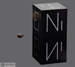 DHOFAR 302 - Recuperata il 28 Giugno 2001, Oman. Breccia Anorthositica Liquefatta da Impatto Lunare. Massa totale recuperata 3.83 grammi. Pezzo in collezione: frammento gr.0.003 (McM432)