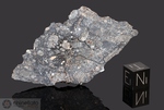 NWA 8455 - Recuperata nel 2014, Marocco, Africa. Breccia Feldspatica Lunare. Massa totale recuperata 2.81 kg. Campione in collezione: fetta gr.7.8 (McM029)