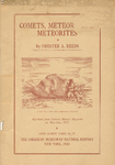 Chester A.Reeds - Comets,Meteors and Meteorites - The American Museum of Natural History - 1933