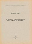 Vicenzo de Michele "Un'illustrazione inedita della meteorite caduta a Milano nel secolo XVII" 1973" 1965