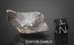 CANYON DIABLO - Found 1891, Coconino County, Arizona, USA. Iron Octahedrite IA. Total mass 30 tons +. - Fragment gr.22.4 - € 60,99