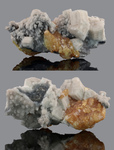 Aragonite, Zolfo - Miniera Giumentaro (Miniera Capodarso), Capodarso, Enna (Castrogiovanni), Provincia di Enna, Sicilia, Italia - Campione di 112.60 x 54.85 x 44.64 mm - € 60,00