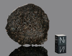 NWA 15337 - Found 2021, Algeria, Africa. Carbonaceous chondrite CK3. Total mass 320 grams. - Slice gr.13.8 - € 200,00