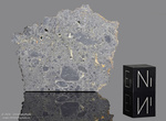 NWA 17700 - Recuperata nel 2025, Marocco, Africa. Acondrite lunare Breccia fusa di troctolite. Massa totale 2.116 kg. Campione in collezione: Fetta gr.4.334 - McM809