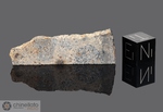 NWA 047 - Recuperata nel 2000, Marocco, Africa. Achondrite Eucrite Monomitica. Massa totale recuperata 5200 grammi. Pezzo in collezione: fetta gr.4 (McM167) 
