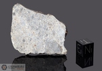 NWA 3212 - Recuperata nel 2005, Marocco, Africa. Achondrite Eucrite. Massa totale recuperata 176.6 grammi. Pezzo in collezione: fetta gr.11.4 (McM512)