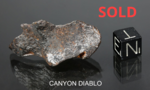 CANYON DIABLO - Found 1891, Coconino County, Arizona, USA. Iron Octahedrite IA. Total mass 30 tons +. - Fragment gr.21 - € 57,17