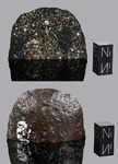 SAHARA 97210 - Found 1992, Sahara desert, Africa. Chondrite L/LL3.2. Total mass 3.2 kg. - End piece gr.34.1 - € 650,00
