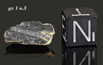 NWA 15680 - Found 2002, Erfoud, Morocco, Africa. Achondrite Lunar feldsphatic breccia. Total mass 28.6 grams