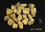 GAO - GUENIE - Fall 5 March 1960, Upper Volta, Africa. Chondrite H5. Total mass at 220 kg. - Lot of 221 grams of fragments and individuals with crust € 442,00